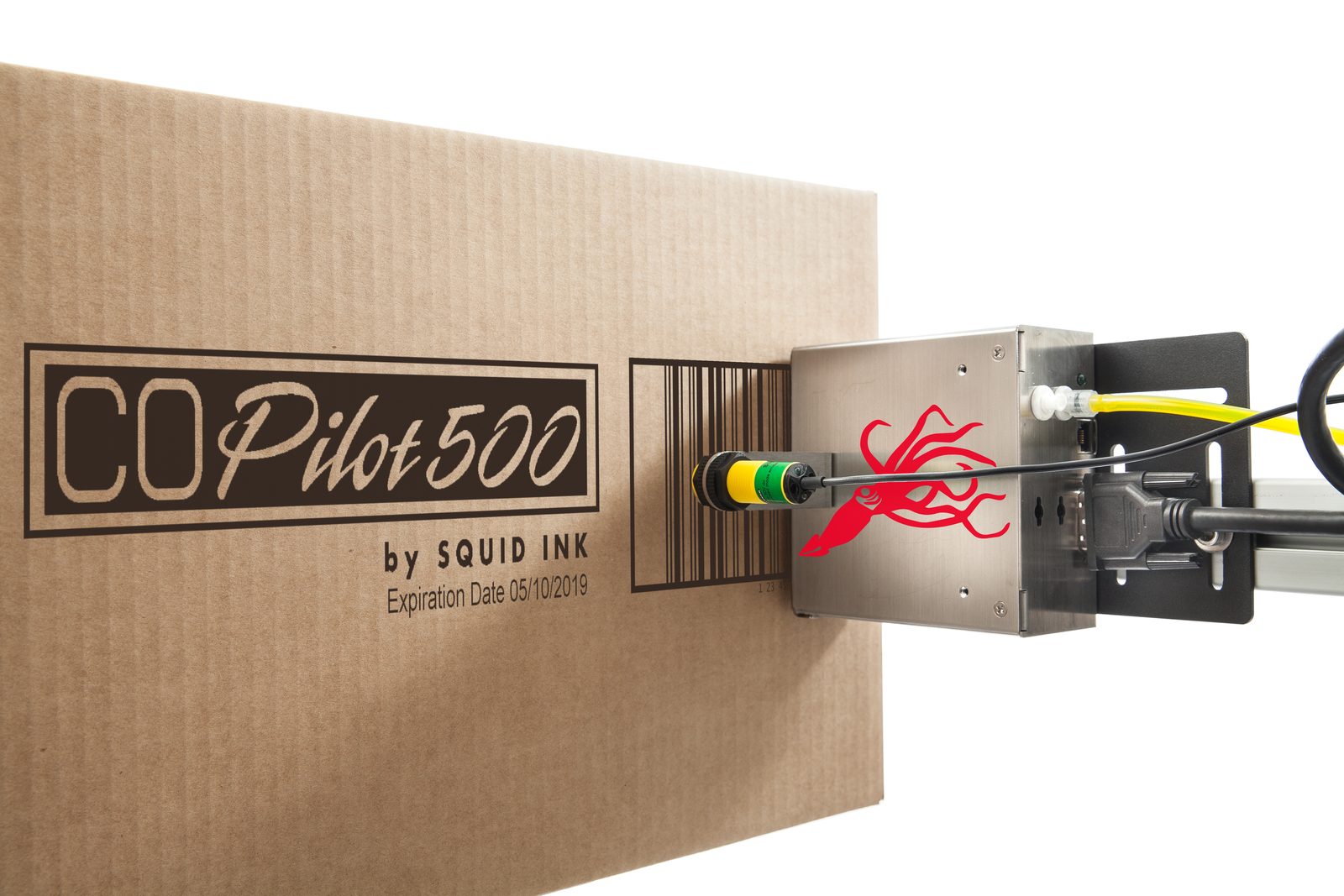 CoPilot 500 Turbo / 500HS Turbo — drukarka do znakowania przemysłowego Squid Ink